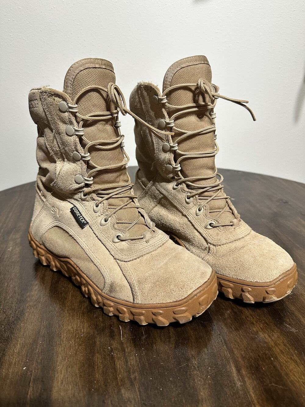 Rocky S2V Special Ops 101-1 Tan Gore-Tex 400g Tactical Military Boots Size 7R